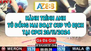 Hành Trình Anh Tú Đồng Nai Đoạt Cup Vô Địch Tại CPC1 28/11/2024