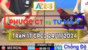 Trận 17 CPC2 24/11/2024 - Bảo Sting Giúp Phước Cần Thơ Phục Thù Tư Mã Ý