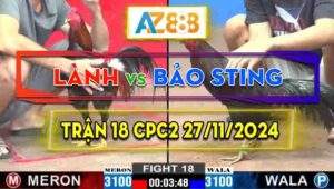 Trận 18 CPC2 27/11/2024 - Bảo Sting Dí Bạc Ăn 5 Và Nhận Cái Kết Đắng