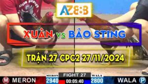 Trận 27 CPC2 27/11/2024 - Anh Bảo Sting Hôm Nay Đưa Anh Em Ra Đảo