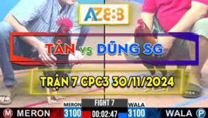 Trận 7 CPC3 30/11/2024 - Anh Tân Thành Công Phục Thù Anh Dũng Sài Gòn