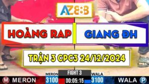 Trận 3 CPC3 24/12/2024 - Giang Đức Hòa Hạ Đẹp Hoàng Rapper