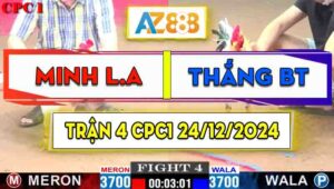 Trận 4 CPC1 24/12/2024 - Anh Minh Long An Đem Gà Cọp Đi Bào C1