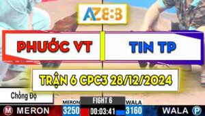 Trận 6 CPC3 28/12/2024 - Gà Phước Vũng Tàu Chồng Độ Gặp Tin Thành Phố