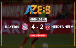 Highlight Bayern Munich Vs Heidenheim Ngày 07/12/2024