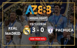 Highlight Real Madrid Vs Pachuca Ngày 19/12/2024