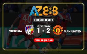 Highlight Viktoria Plzen Vs Manchester United Ngày 13/12/2024