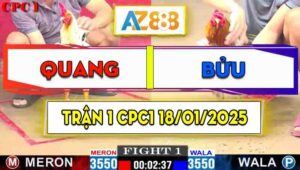 Trận 1 CPC1 18/01/2025 - Gà Anh Bửu Mở Bát Quá Mát Tay