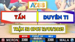 Trận 32 Giải CPC3 12/01/2025 - Anh Tấn Giành 3 Điểm Đầu Trước Duyên Ti