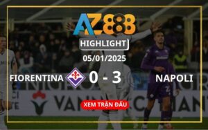 Highlight Fiorentina Vs SSC Napoli 05/01/2025