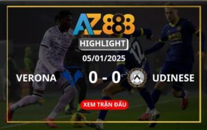 Highlight Hellas Verona Vs Udinese 05/01/2025