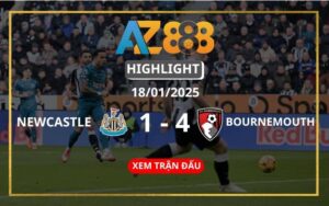 Highlight Newcastle Vs Bournemouth Ngày 18/01/2025