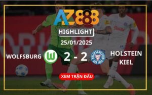 Highlight Wolfsburg Vs Holstein Kiel Ngày 25/01/2025