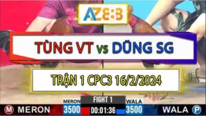 Trận 1 CPC3 16/2/2025 - Anh Tùng Vũng Tàu Mở Bát Hạ Anh Dũng Sài Gòn