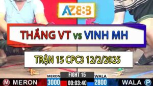 Trận 15 CPC3 12/2/2025 - Nhỏ Mà Có Võ Đâm Bự Trào Sting