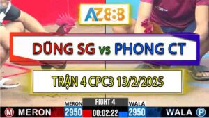 Trận 4 CPC3 13/2/2025 - Xám Có Chân Chí Tử Đá Điều Lật Xe Phút Cuối