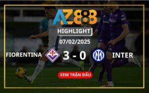 Highlight Fiorentina Vs Inter ngày 07/02/2025