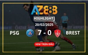 Highlight PSG Vs Brest Ngày 20/02/2025