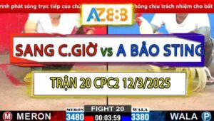 Trận 20 CPC2 12/3/2025 - Anh Sang Cần Giờ Và Anh Bảo Sting