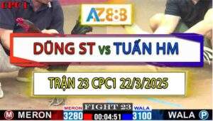 Trận 23 CPC1 22/3/2025 - Anh Dũng Sài Gòn Và Anh Tuấn Hóc Môn