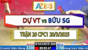 Trận 26 CPC1 20/3/2025 - Xám Bông Anh Dự Vũng Tàu Chồng Độ Lên 3