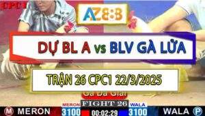 Trận 26 CPC1 22/3/2025 - Anh Dự Bảo Lộc A Gặp BLV Gà Lửa