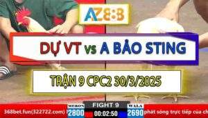 Trận 9 CPC2 30/3/2025 - Úa Hiệu Bảo Sting Đá Gà Bướm Anh Dự Chạy Cò Cò