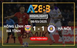 Highlight Hồng Lĩnh Hà Tĩnh Vs Hà Nội Ngày 07/03/2025