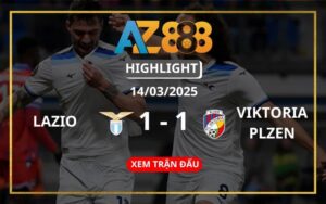 Highlight Lazio Vs Viktoria Plzen Ngày 14/03/2025