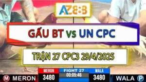 Trận 27 CPC3 29/4/2025 - Anh Gấu Bến Tre Và Anh Un Campuchia