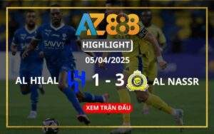 Highlight Al Hilal Vs Al Nassr Ngày 05/04/2025