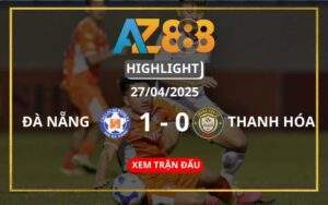Highlight SHB Đà Nẵng Vs Thanh Hóa Ngày 27/04/2025
