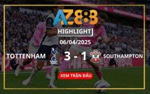 Highlight Tottenham Vs Southampton Ngày 06/04/2025