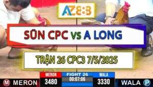 Trận 26 CPC3 7/5/2025 - Khét Cọp Anh Long Đá Đúng 1 Chân Lấy Tiền