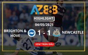 Highlight Brighton & Hove Vs Newcastle United Ngày 04/05/2025