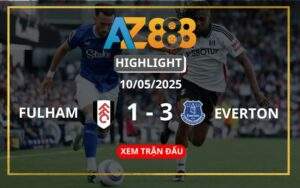 Highlight Fulham Vs Everton Ngày 10/05/2025