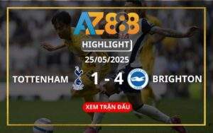 Highlight Tottenham Hotspur Vs Brighton & Hove Ngày 25/05/2025