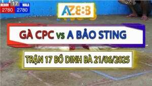 Trận 17 Bồ Dinh Bà 21/6/2025 - Bướm Hiệu Bảo Sting Dính Đòn Tử Huyệt