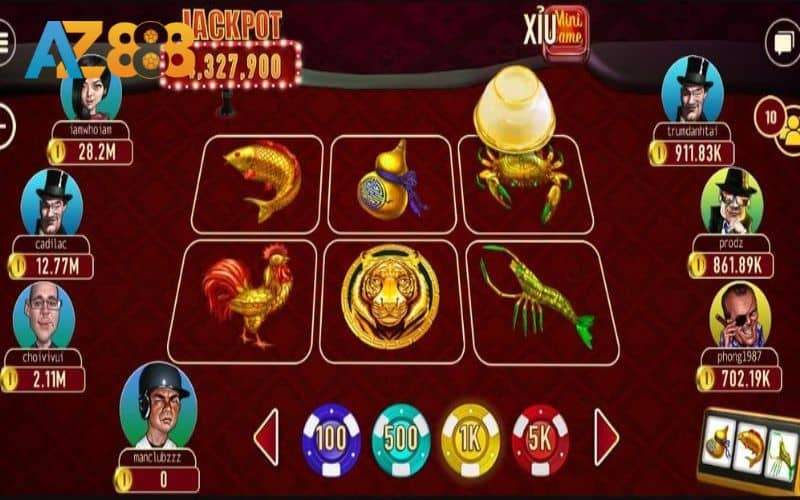 Luật chơi bầu cua online tại AZ888